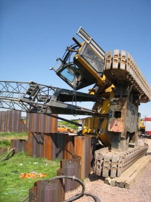 Baggerunfall