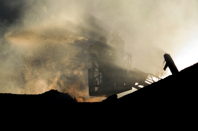 Großbrand Thüringer Bahnhof 4